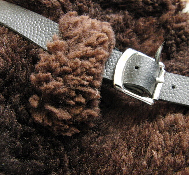 Soviet Russian Air Force High Fur Pilot Arctic UNTY Boots 100% Sheepskin Leather