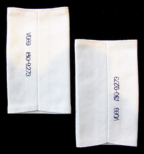 Royal Navy White Petty Officer (PO) Rank Slides Genuine British 95mm x 55mm