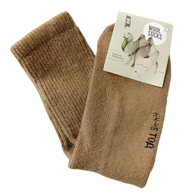 Camel Wool Socks