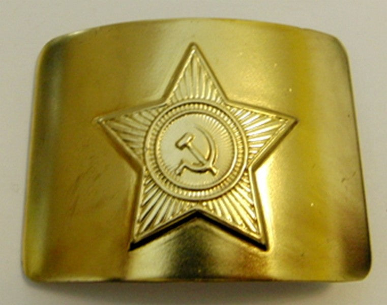 USSR Soviet Russian Army Navy Military Uniform Belt Buckle Brass Steel Original