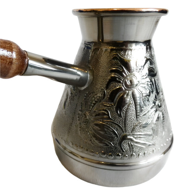 Copper Turk for Making Coffee Cezve Turka Made in Russia 400, 640 ml New