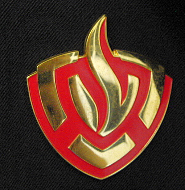 Netherlands Firefighter Uniform Jacket with Metal Badge