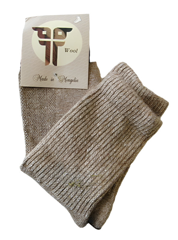 Camel Wool Socks