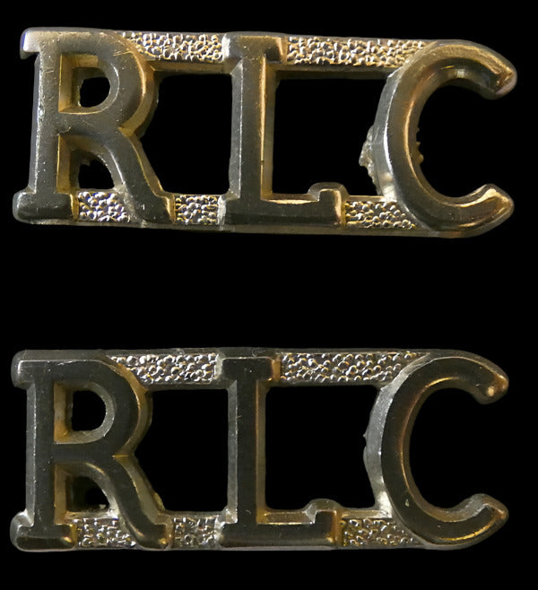 Royal Logistics Corps RLC Shoulder Title Badges British Military Issue