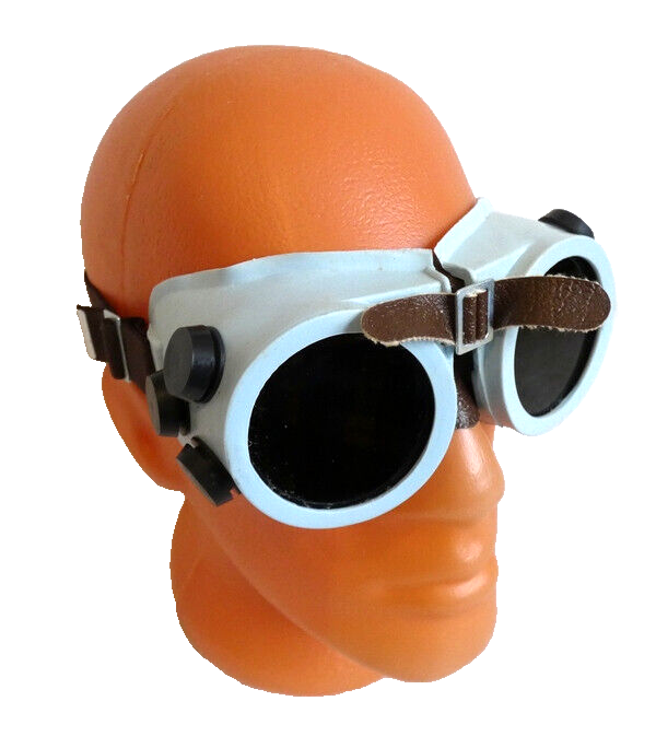 Original Soviet Russian Military / Industrial Safety Goggles Eyewear USSR Made