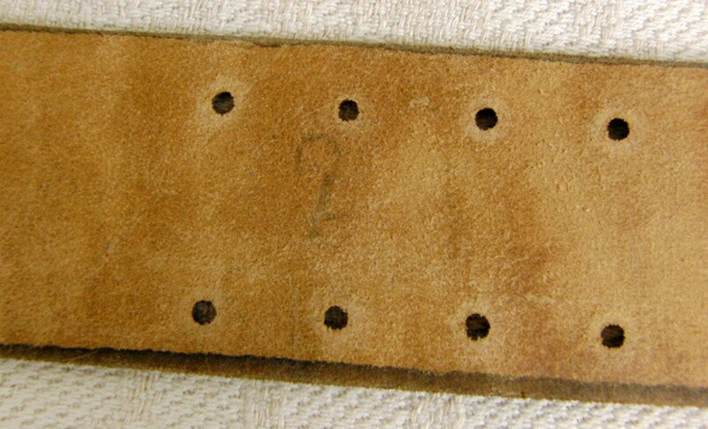 Original Soviet Russian Navy Officer Leather Belt & Holster Makarov PM 1991