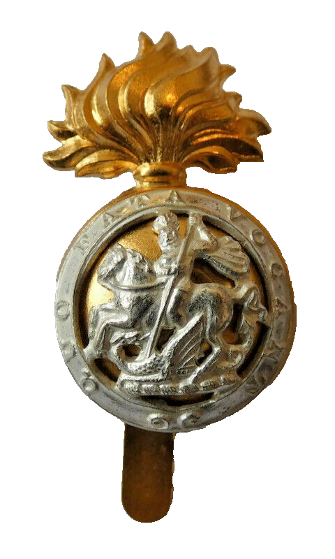 The Royal Northumberland Fusiliers British Army Cap Badge Slider 45 x25 mm