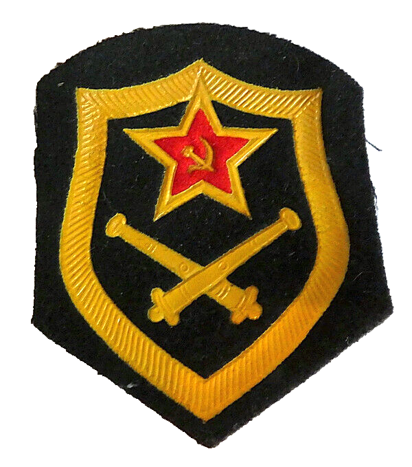 Original USSR Soviet Russian Army Military Uniform Sleeve Patch Insignia 8x6cm