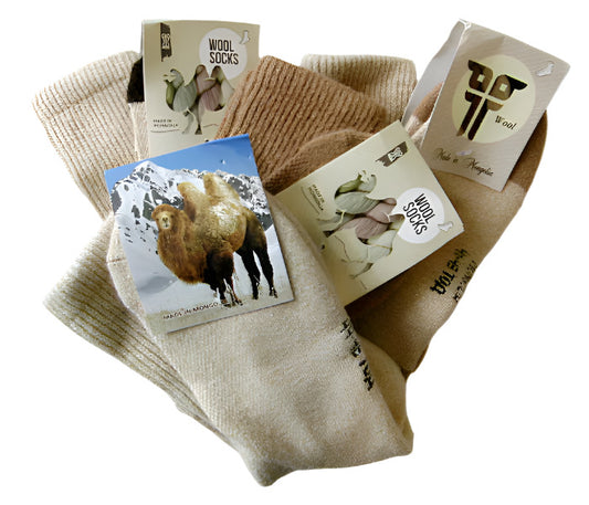 Camel Wool Socks