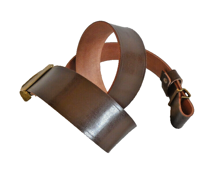 Soviet Russian Army Belt Leatherette Brass Buckle USSR Original