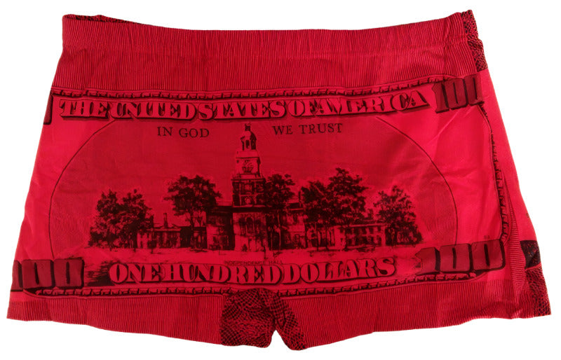 Mens Boxers Stretchy Tight Fit Hundred Dollars Franklin Fashion Underwear