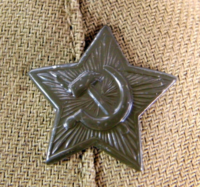 Soviet Russian Army Afghanistan War Panama Hat (58cm M) Steel Green Star Badge
