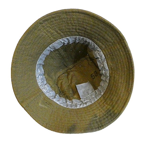 Soviet Russian Army Afghanistan War Panama Hat (58cm M) Metal Red Star Badge
