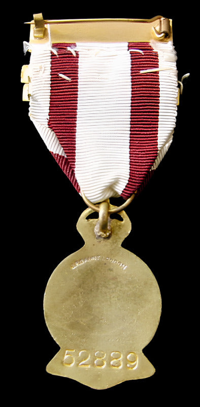 British Red Cross Society 3 Years Service KC Badge Medal #52889