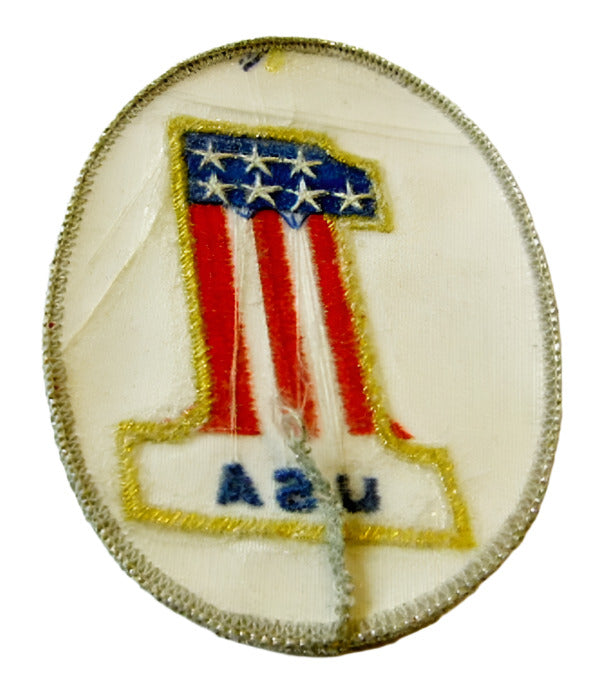 USA N1 American Flag Embroidered Patch 10 x 7.5 cm Sew On