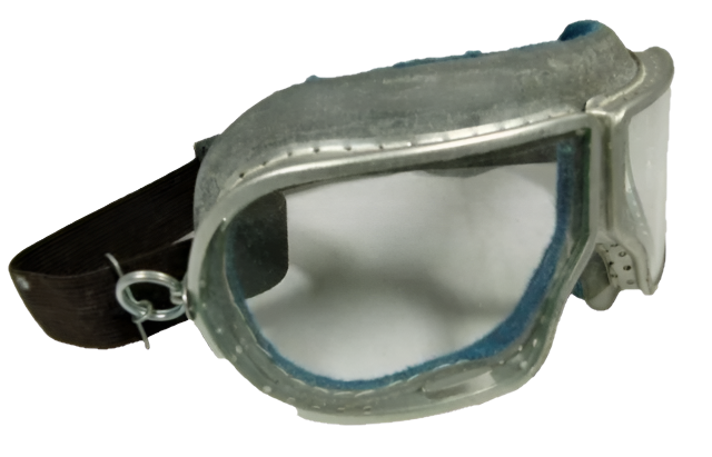 Original Soviet Russian Pilot Flying Aviator Tankman Moto Goggles WWII USSR Made