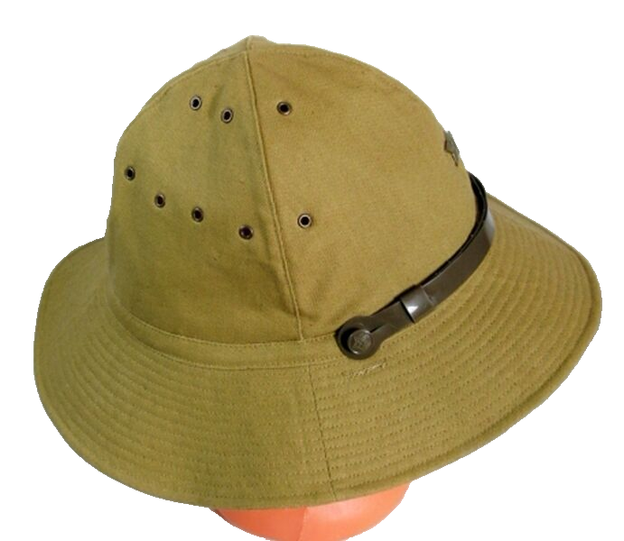Soviet Army Afghanistan War Uniform Panama Hat with original Green Star steel badge