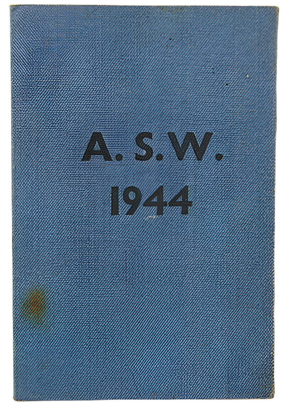 British 1944 Amalgamated Society of Woodworkers Contribution Card
