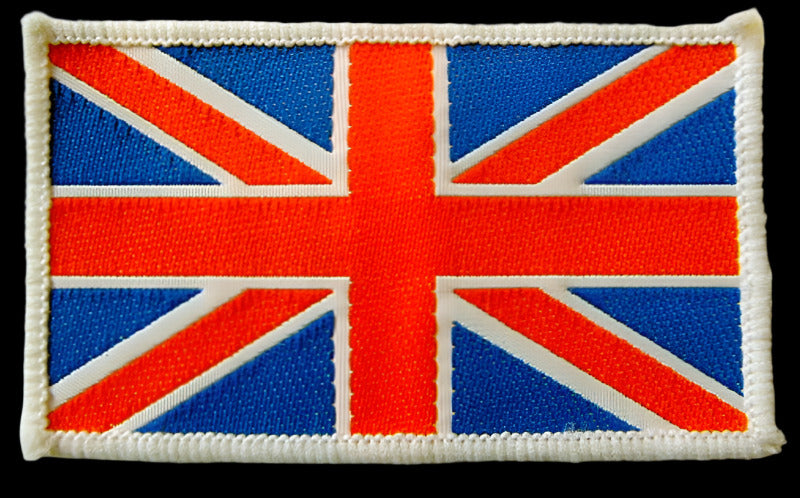 British Flag Union Jack Military Embroidered Patch Sew On 9 x 5.5 cm