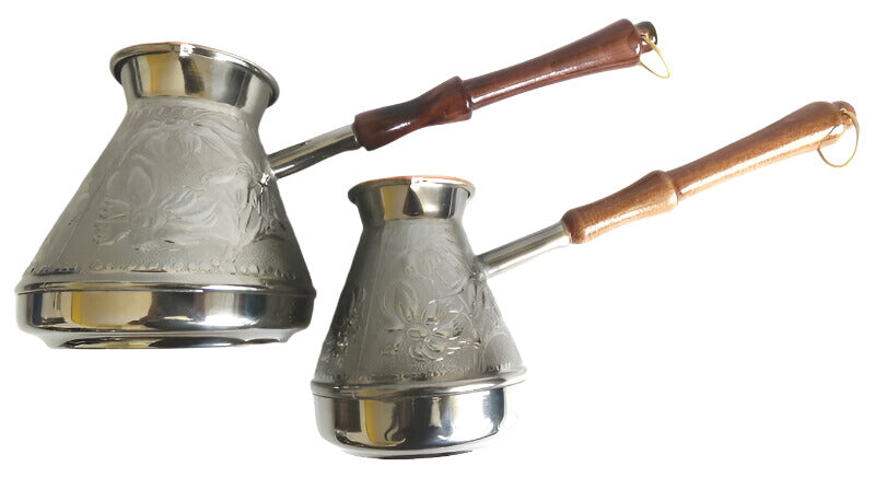 Copper Turk for Making Coffee Cezve Turka Made in Russia 400, 640 ml New