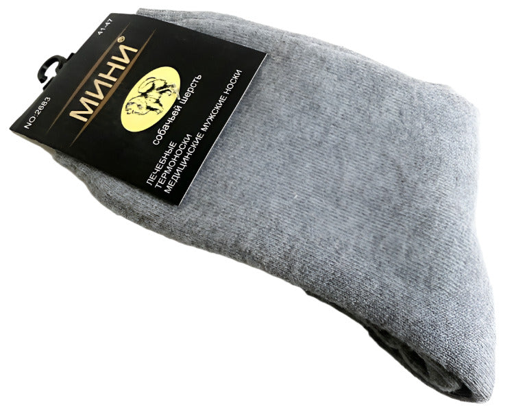 Mens Dog Wool Socks