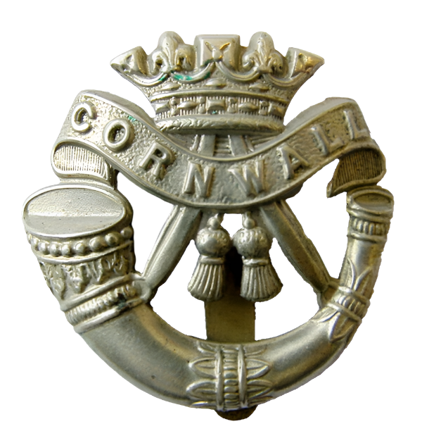Duke of Cornwall Light Infantry DCLI Regiment British Army Cap Badge 45 x 45 mm
