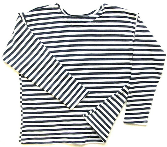 Genuine Russian Navy Winter Warm Telnyashka Woven 100% Cotton + Fleece Inside