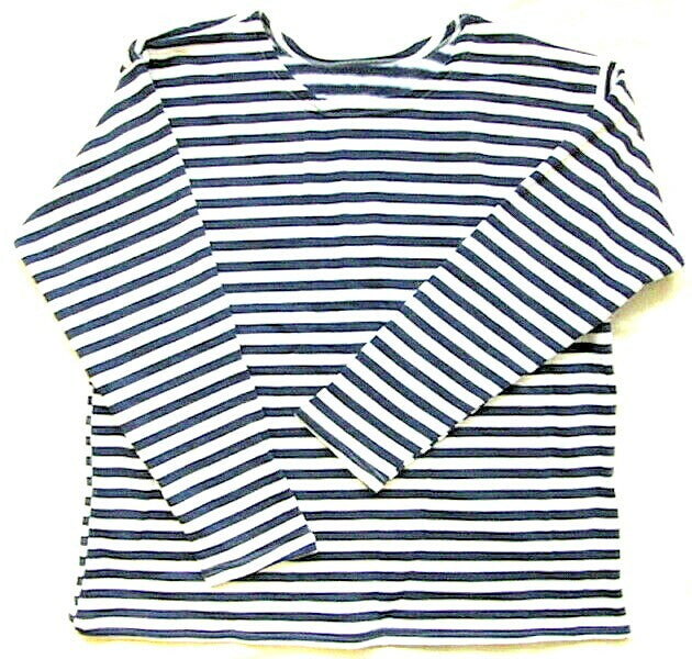 Genuine Russian Navy Winter Warm Telnyashka Woven 100% Cotton + Fleece Inside