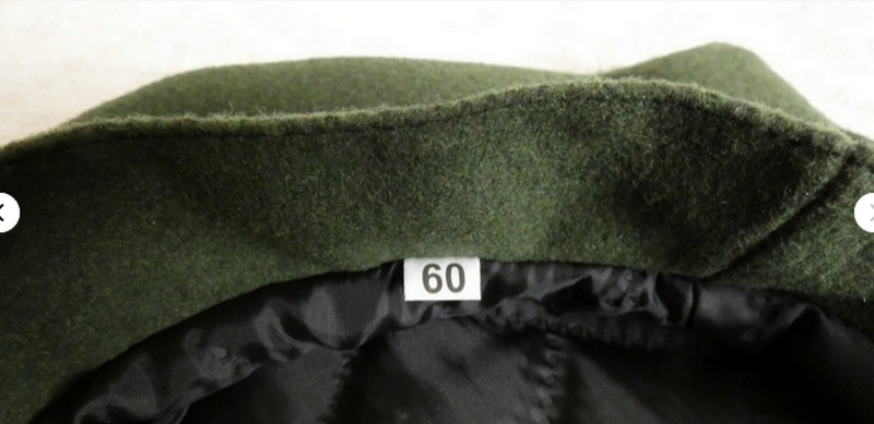 Men's Green Wool Scot Bonnet Scottish Trad. Highlander Tam Hat Kilt Beret 60 XL
