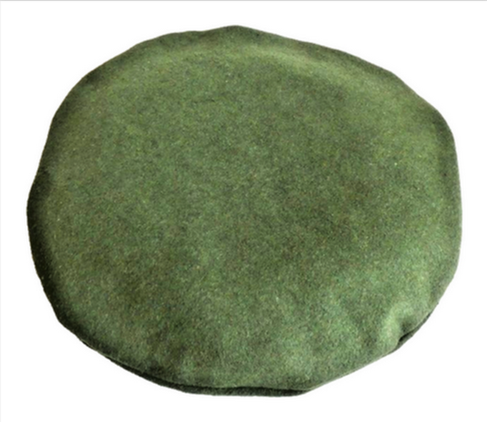 Men's Green Wool Scot Bonnet Scottish Trad. Highlander Tam Hat Kilt Beret 60 XL
