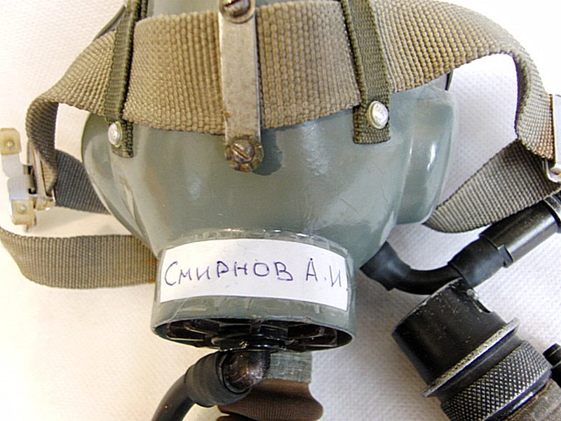 USSR Pilots KM-34 Aviation Oxygen Mask