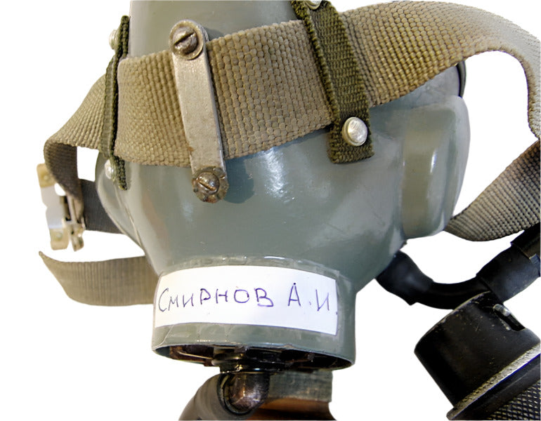 USSR Pilots KM-34 Aviation Oxygen Mask