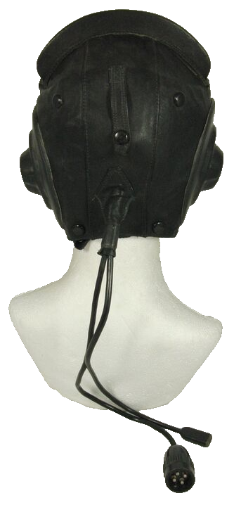 MiG Pilot Leather Winter Helmet Hat USSR Original 1988 58cm M Soviet Russian