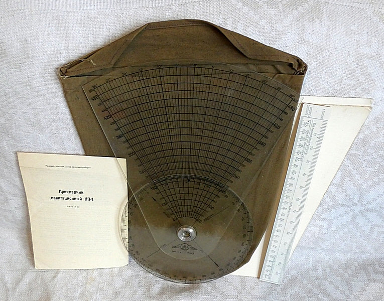 Soviet Aviation Air NP-1 Navigation Plotter