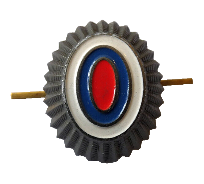 Original Russian MVD MIA Hat Cap Pilotka Badge Pin Metal Enamel 37 x 30mm FM-21