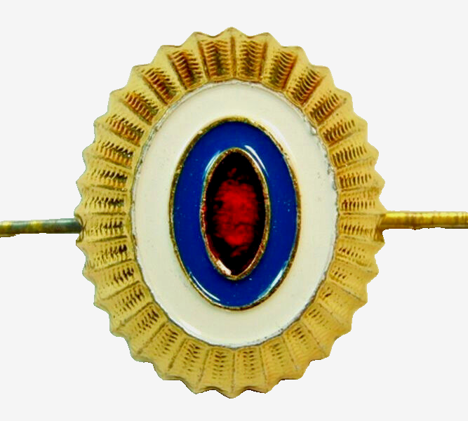 Original Russian MVD Police Hat Cap Pilotka Badge Pin Metal 37 x 30mm New