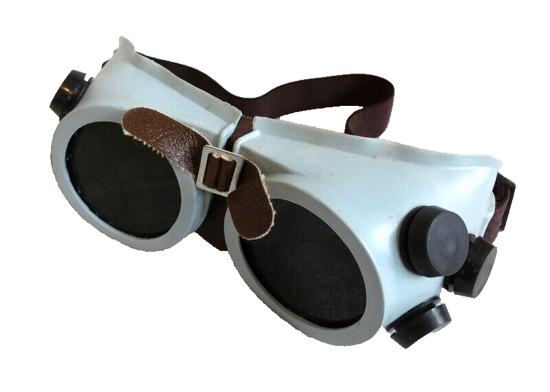 Original Soviet Russian Military / Industrial Safety Goggles Eyewear USSR Made