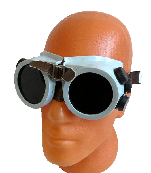 Original Soviet Russian Military / Industrial Safety Goggles Eyewear USSR Made