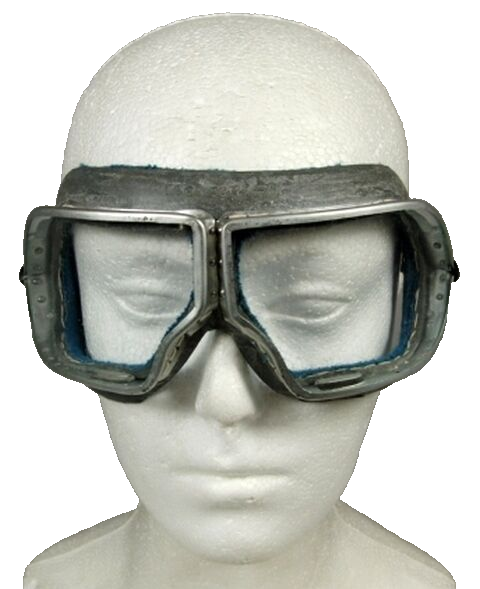 Original Soviet Russian Pilot Flying Aviator Tankman Moto Goggles WWII USSR Made