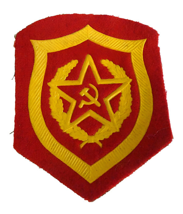 Original USSR Soviet Russian Army Military Uniform Sleeve Patch Insignia 8x6cm