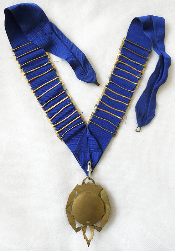 Westminster Junior Chamber of Commerce PRESIDENT Brass Medal Jewell With 26 Name Plates 1963- 1992 British Original