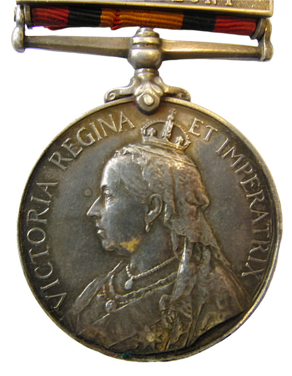 Queen Victoria South Africa Boer War Medal 4 Bars Original