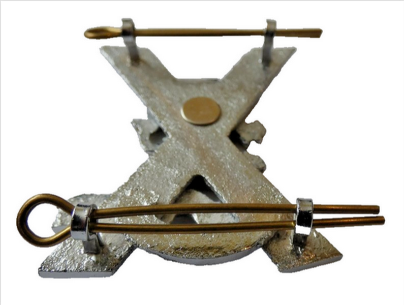 Royal Regiment of Scotland RRS Tam O Shanter Hat Bonnet Metal Badge No Crown 4 x 5 cm