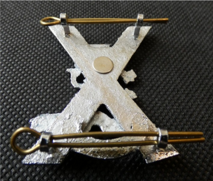 Royal Regiment of Scotland RRS Tam O Shanter Hat Bonnet Metal Badge No Crown 4 x 5 cm