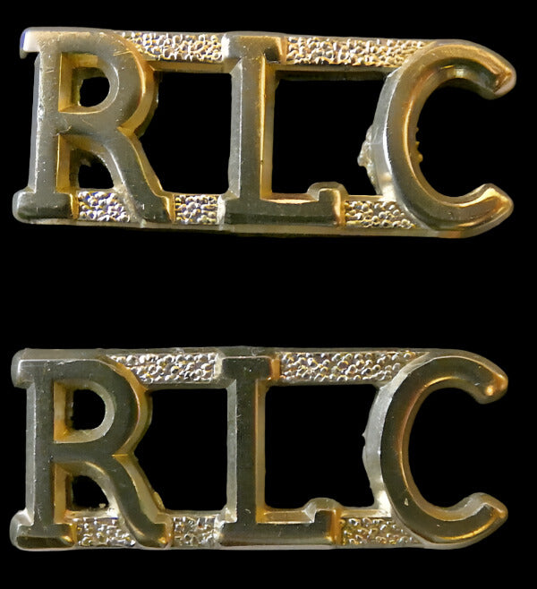 Royal Logistics Corps RLC Shoulder Title Badges British Military Issue