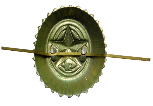 Russian Army Officer Field Uniform Subdued Olive Star Hat Cap Badge 3x4cm New