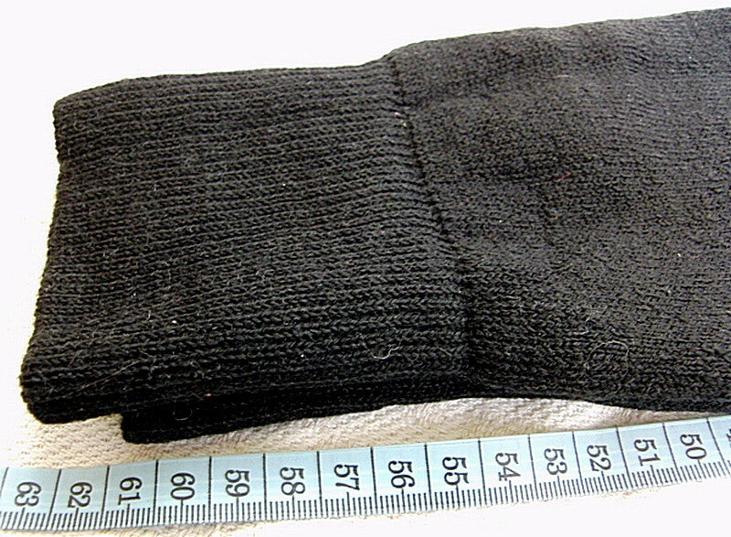 Russian Long Plush Weave Socks For Military Personnel 60% Wool 40% Polyamide