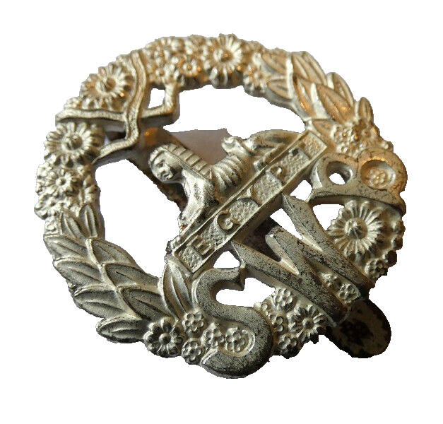 SWB South Wales Borderers Regiment British Army Cap Badge 35 x 35mm