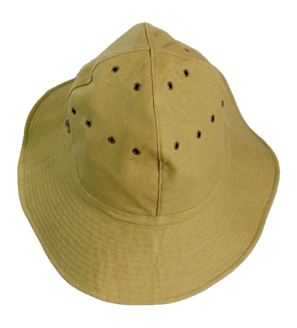Soviet Army Afghanistan War Uniform Panama Hat with original Green Star steel badge