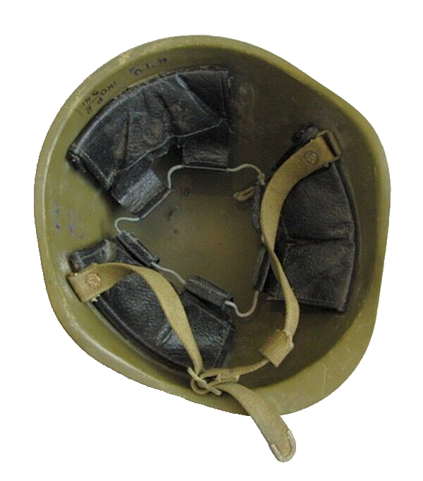 Soviet Russian Army Steel Helmet WW2 Model SSH-40 Size 2 Red October 1957